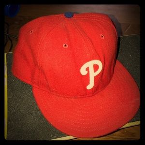 Phillies fitted baseball cap